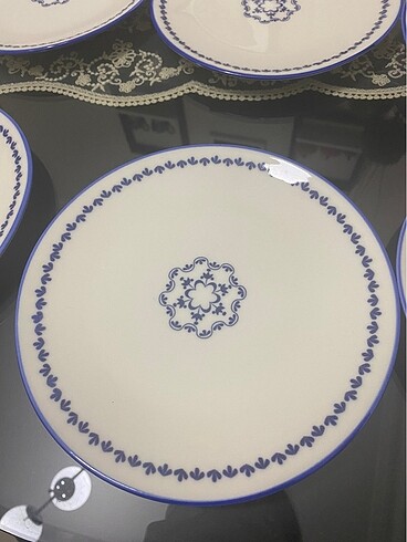  Beden beyaz Renk Pasta tabağı 19 cm