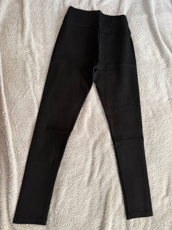Siyah Kadın Tayt - Görsel 4