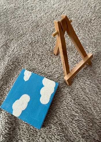 Mini Şövale Dekoratif Süs Eşyası - Görsel 2