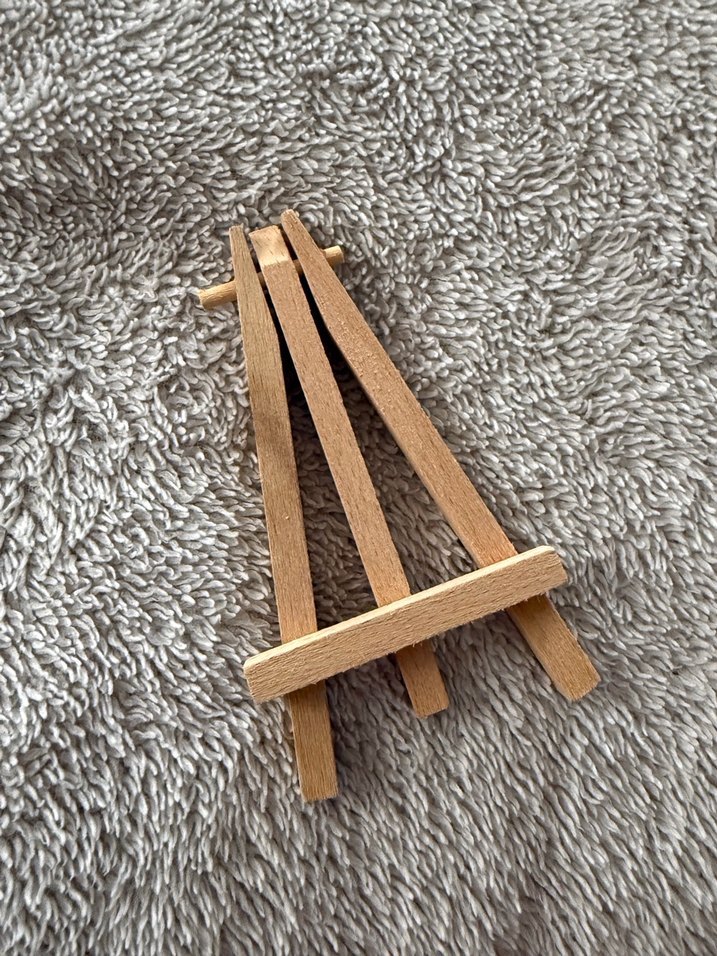 Mini Şövale Dekoratif Süs Eşyası - Görsel 5