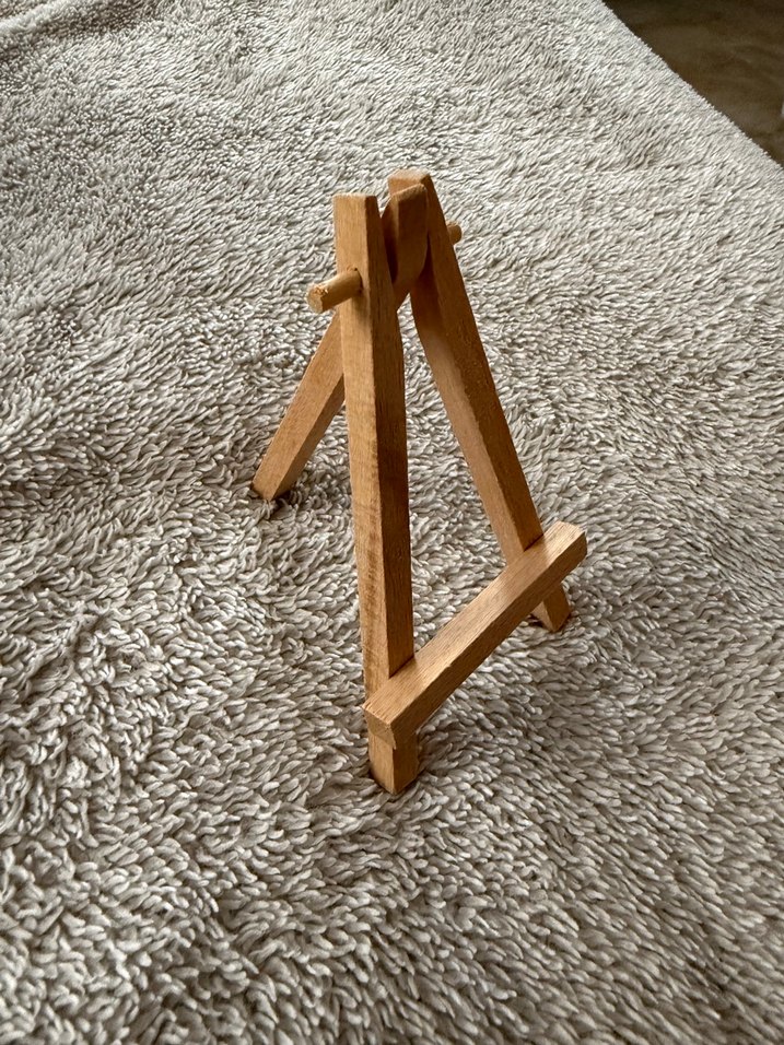 Mini Şövale Dekoratif Süs Eşyası - Görsel 4