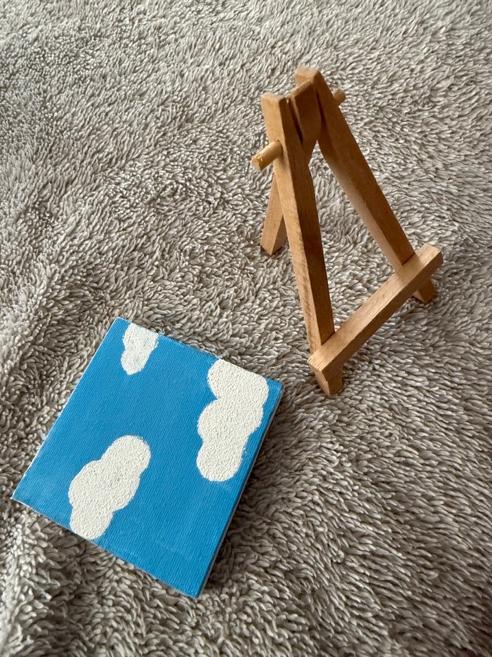 Mini Şövale Dekoratif Süs Eşyası - Görsel 2