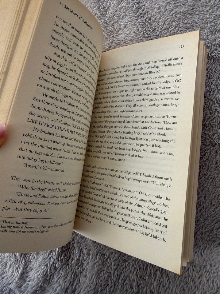 İngilizce Roman - An Abundance of Katherines - John Green - Görsel 3