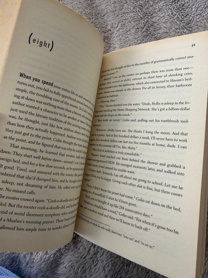 İngilizce Roman - An Abundance of Katherines - John Green - Görsel 4