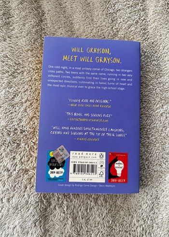 Will Grayson, Will Grayson - John Green & David Levithan - Görsel 2