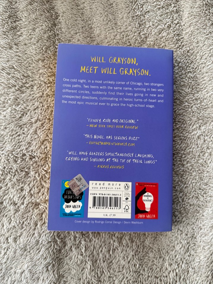 Will Grayson, Will Grayson - John Green & David Levithan - Görsel 2