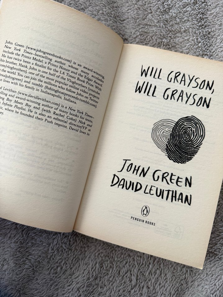 Will Grayson, Will Grayson - John Green & David Levithan - Görsel 4