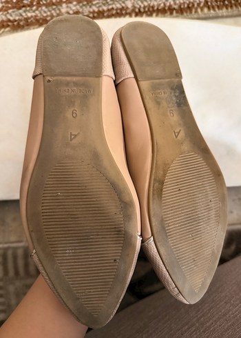 Bej Nude Renk Kadın Babet - Görsel 3