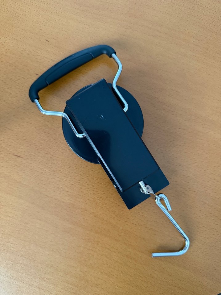 Kahverengi Kulp ve Kanca ile Analog Terazi - Görsel 3