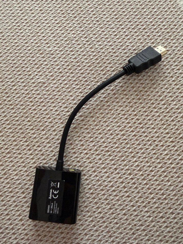 Siyah HDMI Dönüştürücü Kablosu - Görsel 2