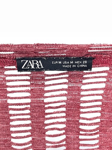 m Beden kırmızı Renk Zara T-shirt %70 İndirimli.