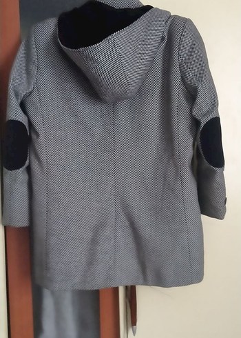 Gri Erkek çocuk kaban - Görsel 2