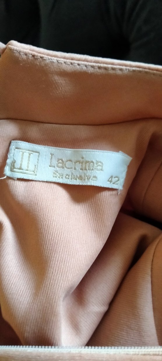 j Drapeli Uzun Kollu Kadın Abiye Elbise - Görsel 4