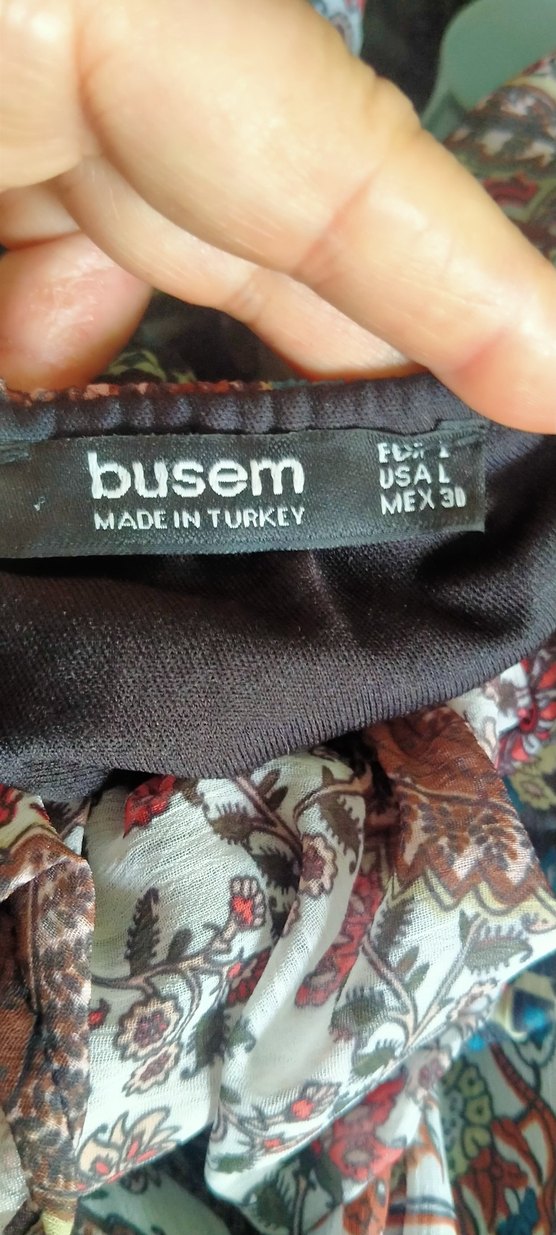 Bohem Çok Renkli Uzun tek omuz Elbise - Görsel 4