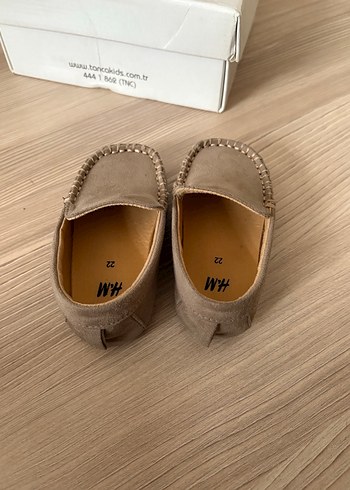 Bej Süet Erkek Çocuk Loafer Ayakkabı - Görsel 2