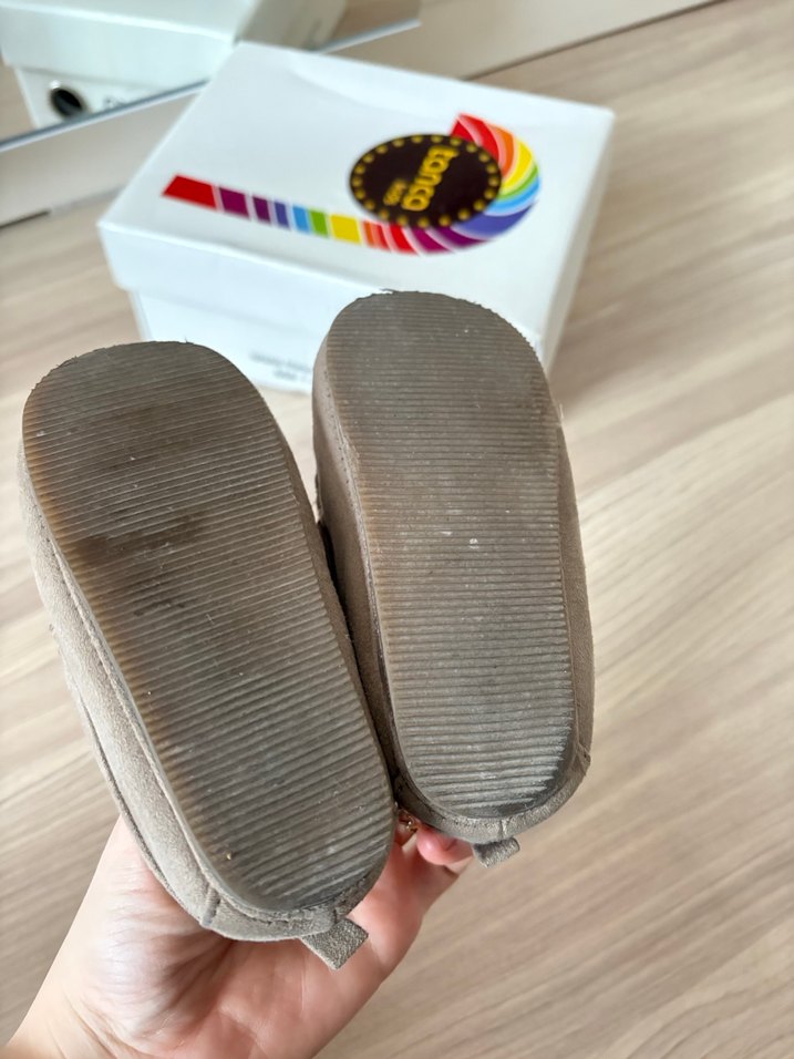 Bej Süet Erkek Çocuk Loafer Ayakkabı - Görsel 3