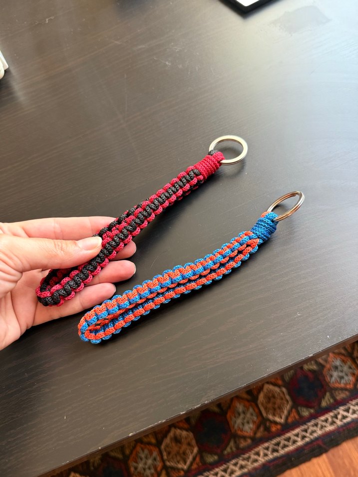 Renkli El Yapımı Anahtarlık - Görsel 2