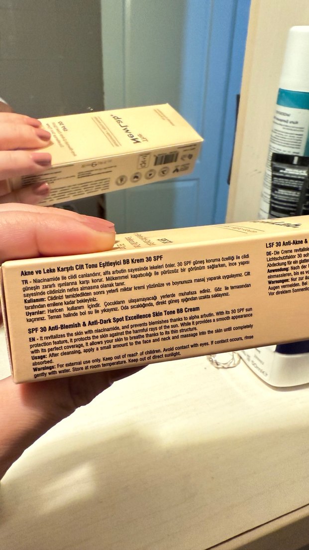 The NewLab. SPF30 Vegan BB Krem - Görsel 4