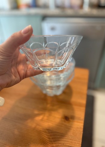 Şeffaf Cam Kase Seti - Görsel 2