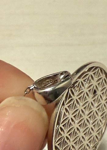 Gümüş Hayat Ağacı Kolye - Görsel 3