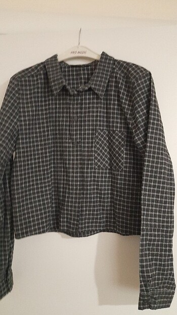 Zara Crop gömlek