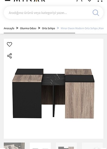 Diğer Modern Orta sehpa 