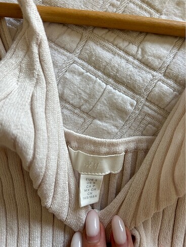 s Beden camel Renk H&M crop