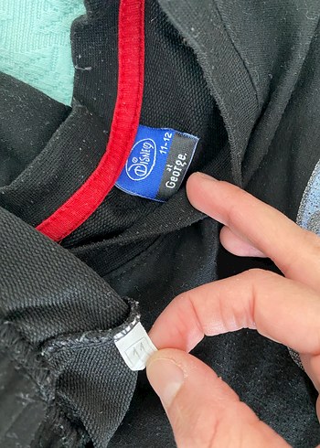 Siyah Erkek Çocuk Rahat Kesim Eşofman Takımı - Görsel 3