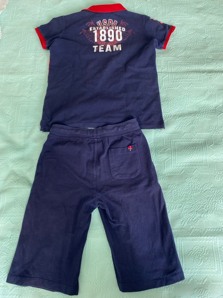 Erkek Çocuk Lacivert Polo Yaka Takım - Görsel 4