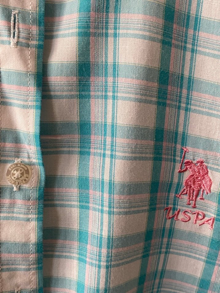 Turkuaz Düğmeli Uzun Kollu Bayan Gömlek - Görsel 2