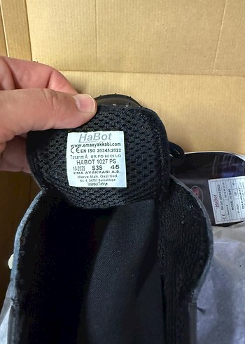 Siyah Erkek Deri Botu - Görsel 5