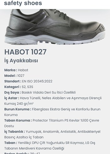 Siyah Erkek Deri Botu - Görsel 7