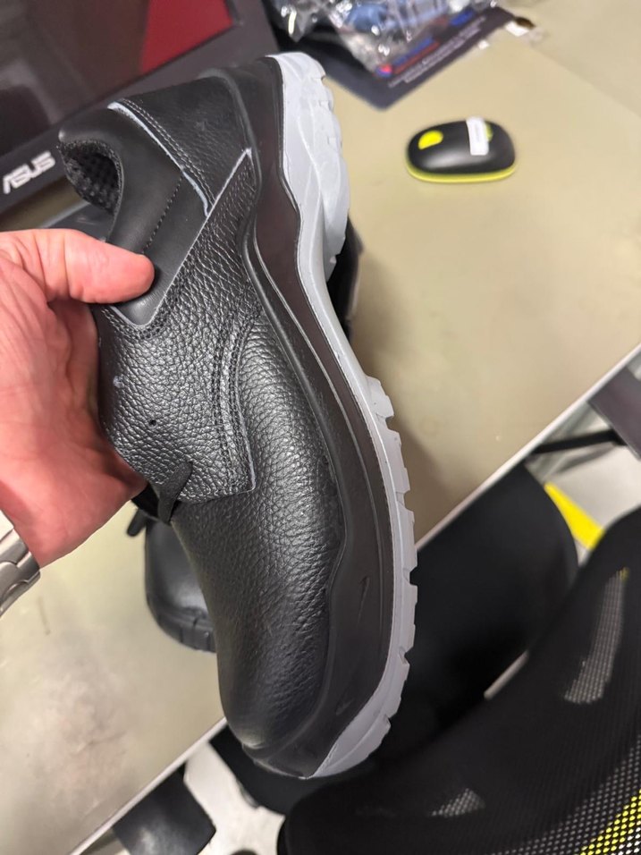 Siyah Erkek Deri Botu - Görsel 2