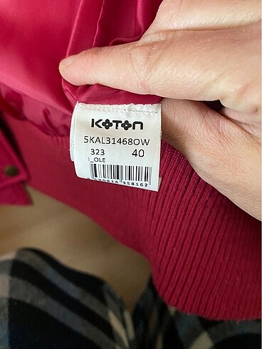 l Beden pembe Renk Koton Şişme yelek