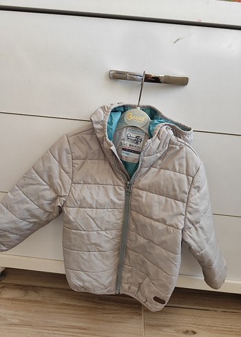 LC Waikiki Gri Erkek Çocuk Fermuarlı Mont