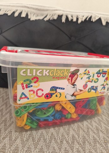 Deda Dede Click Clack Okul Öncesi 192 Parça Eğitici Set