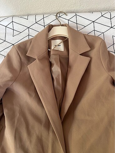 Camel rengi blazer ceket