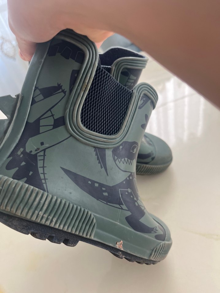 Erkek Çocuk Kamuflaj Desenli Kauçuk Bot - Görsel 5