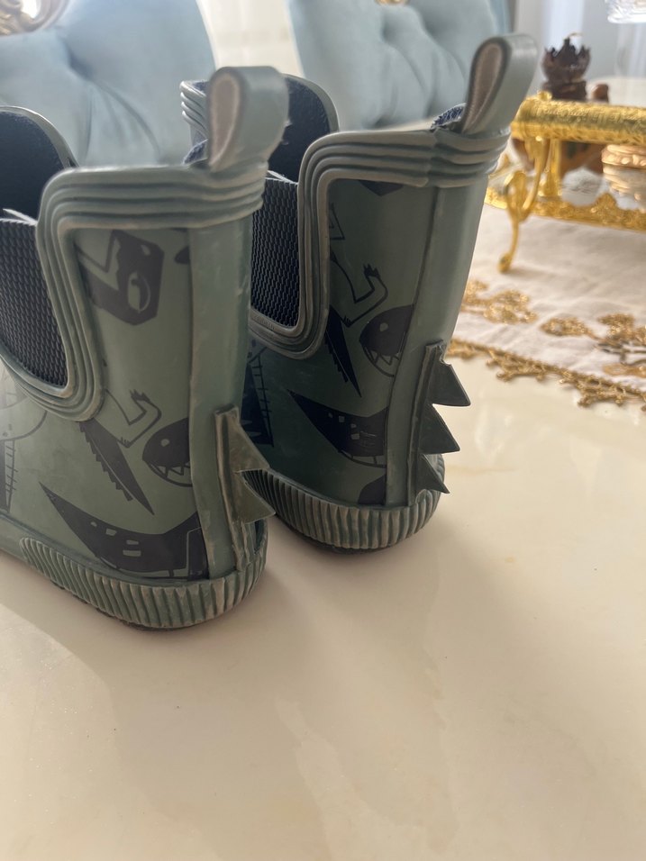 Erkek Çocuk Kamuflaj Desenli Kauçuk Bot - Görsel 3