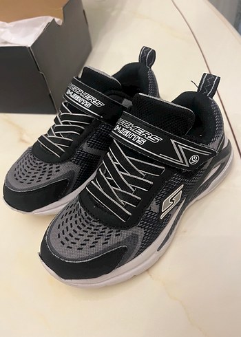 Erkek Çocuk Siyah Spor Ayakkabı - Görsel 2