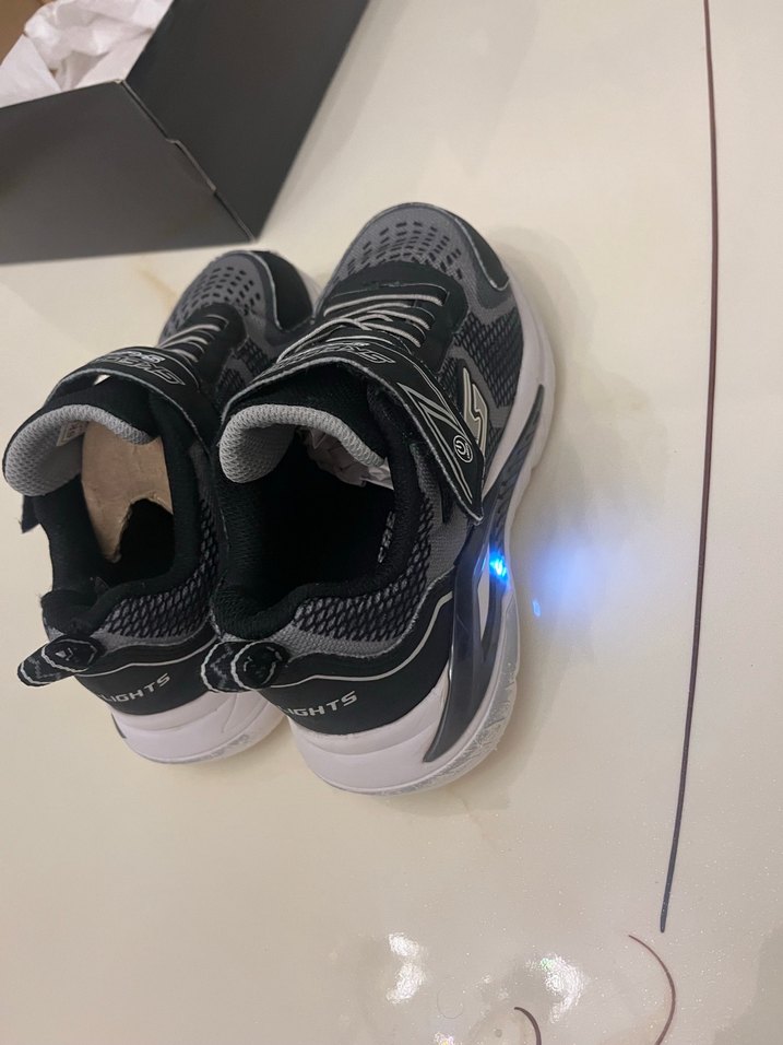 Erkek Çocuk Siyah Spor Ayakkabı - Görsel 5