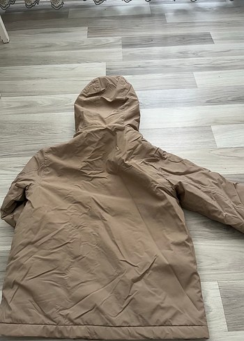 Kürklü Kapüşonlu mont - Görsel 10