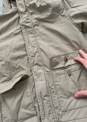 Kürklü Kapüşonlu mont - Görsel 7