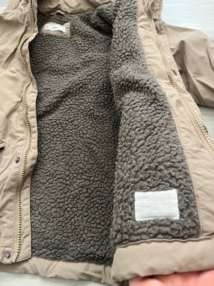 Kürklü Kapüşonlu mont - Görsel 3