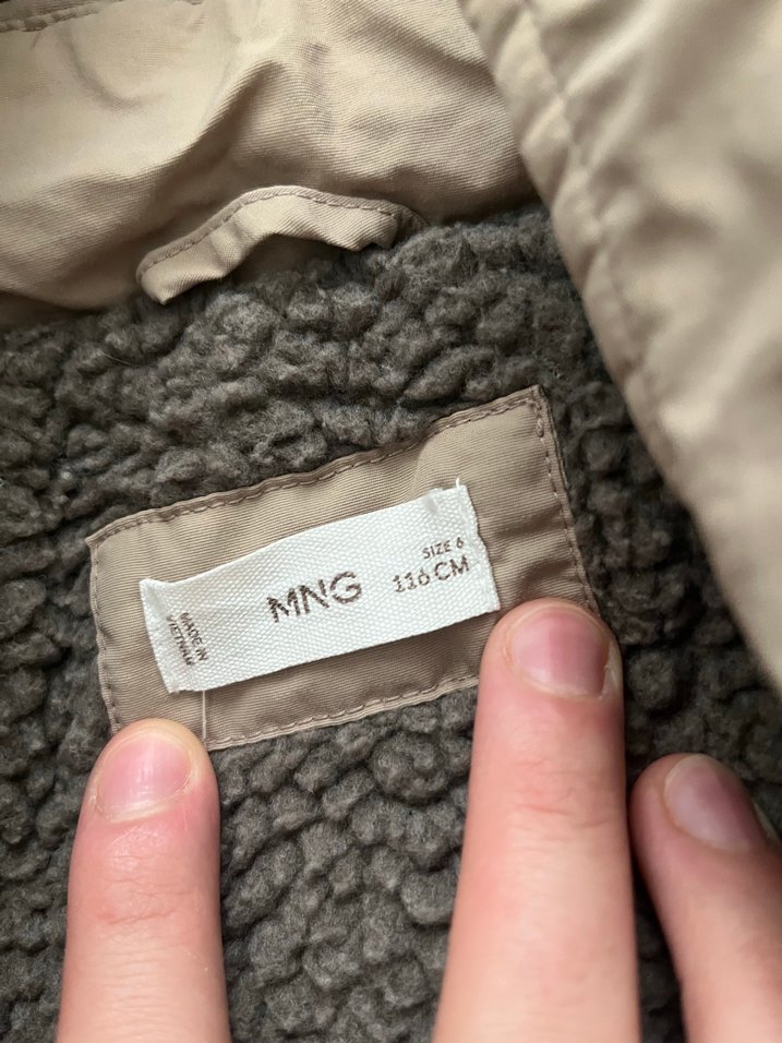 Kürklü Kapüşonlu mont - Görsel 2