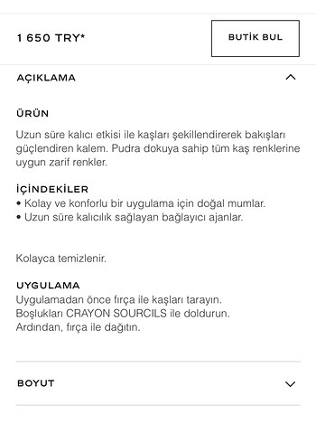 Chanel Chanel kaş kalemi