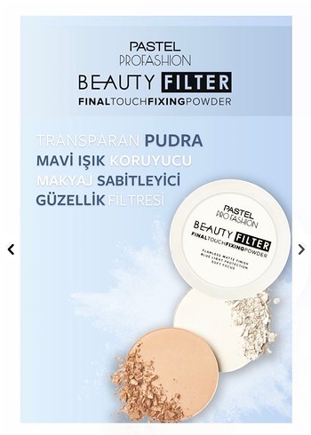 Pastel Pro Fashion Sabitleyici Pudra - Görsel 3