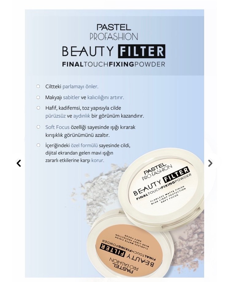 Pastel Pro Fashion Sabitleyici Pudra - Görsel 4