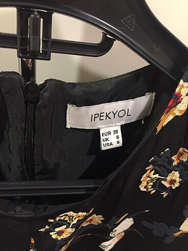 36 Beden İpekyol çiçekli elbise
