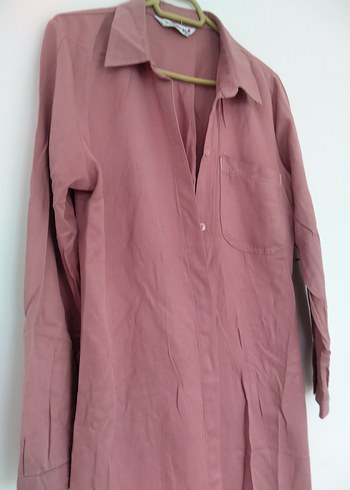 Keten Gömlek Tunik - Görsel 4